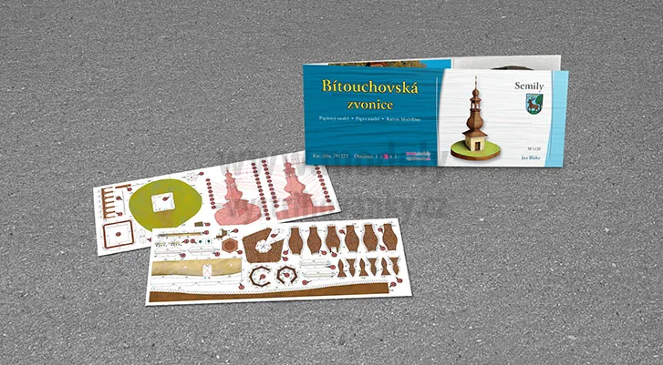 Papierový model Bítouchovská zvonica